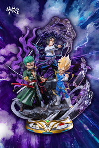 Cotton Studio/ Mian Hua Tang - Roronoa Zoro, Vegeta & Sasuke Uchiha