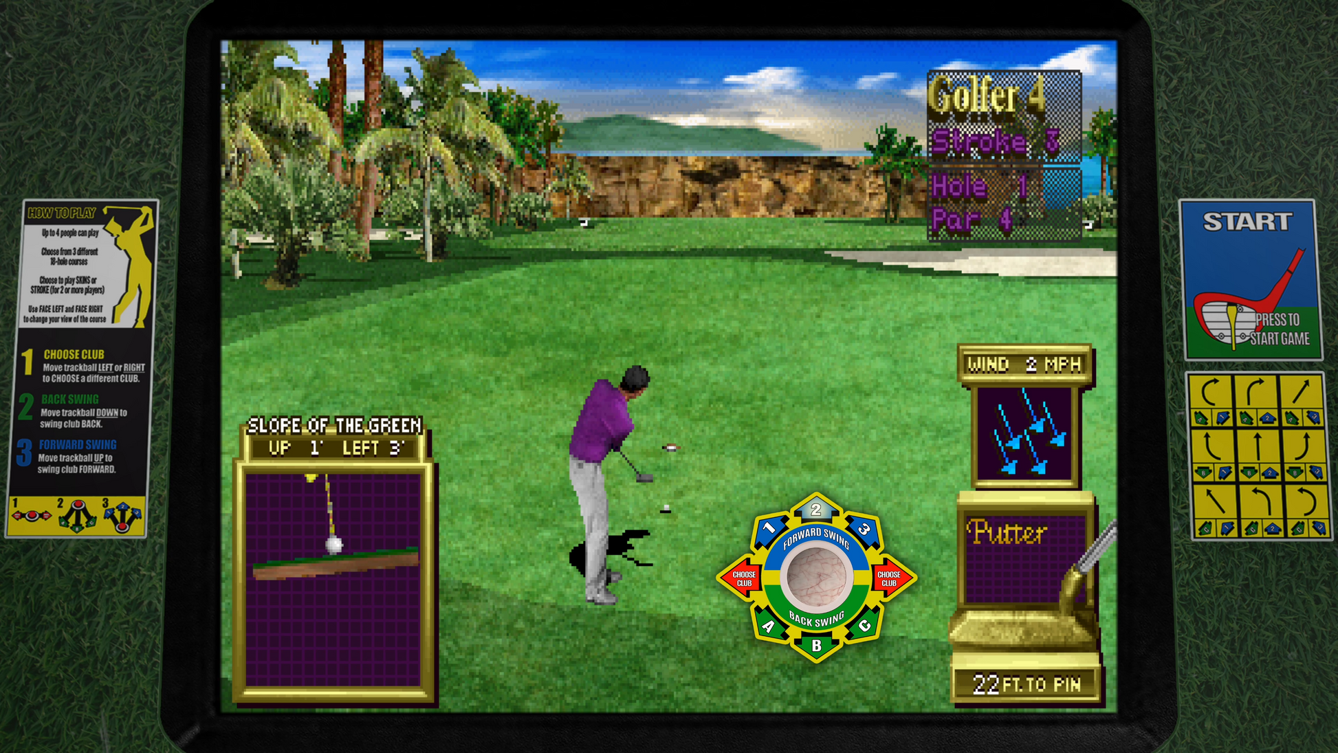Nintendo Switch Game Title - Golden Tee Arcade Classics 