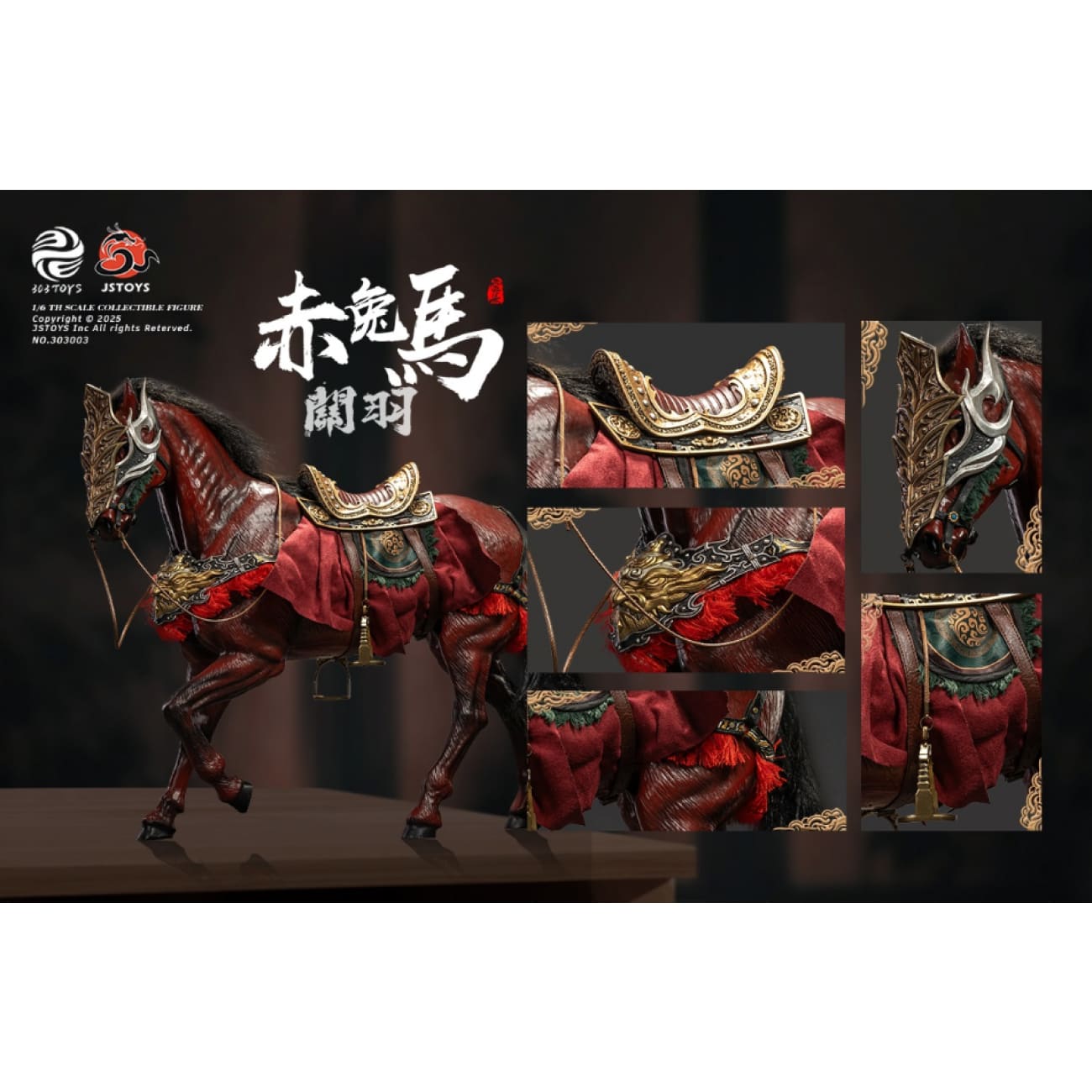 303TOYS x JSTOYS - Mighty Guan Yu Yun Chang [3 Variants]