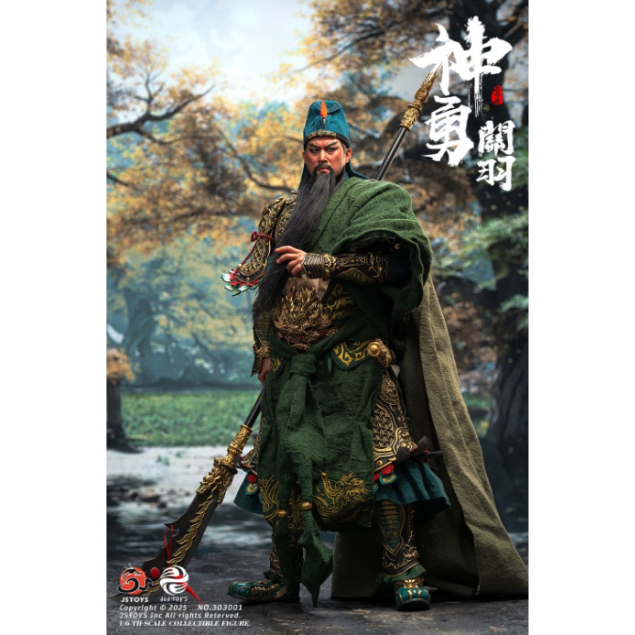 303TOYS x JSTOYS - Mighty Guan Yu Yun Chang [3 Variants]