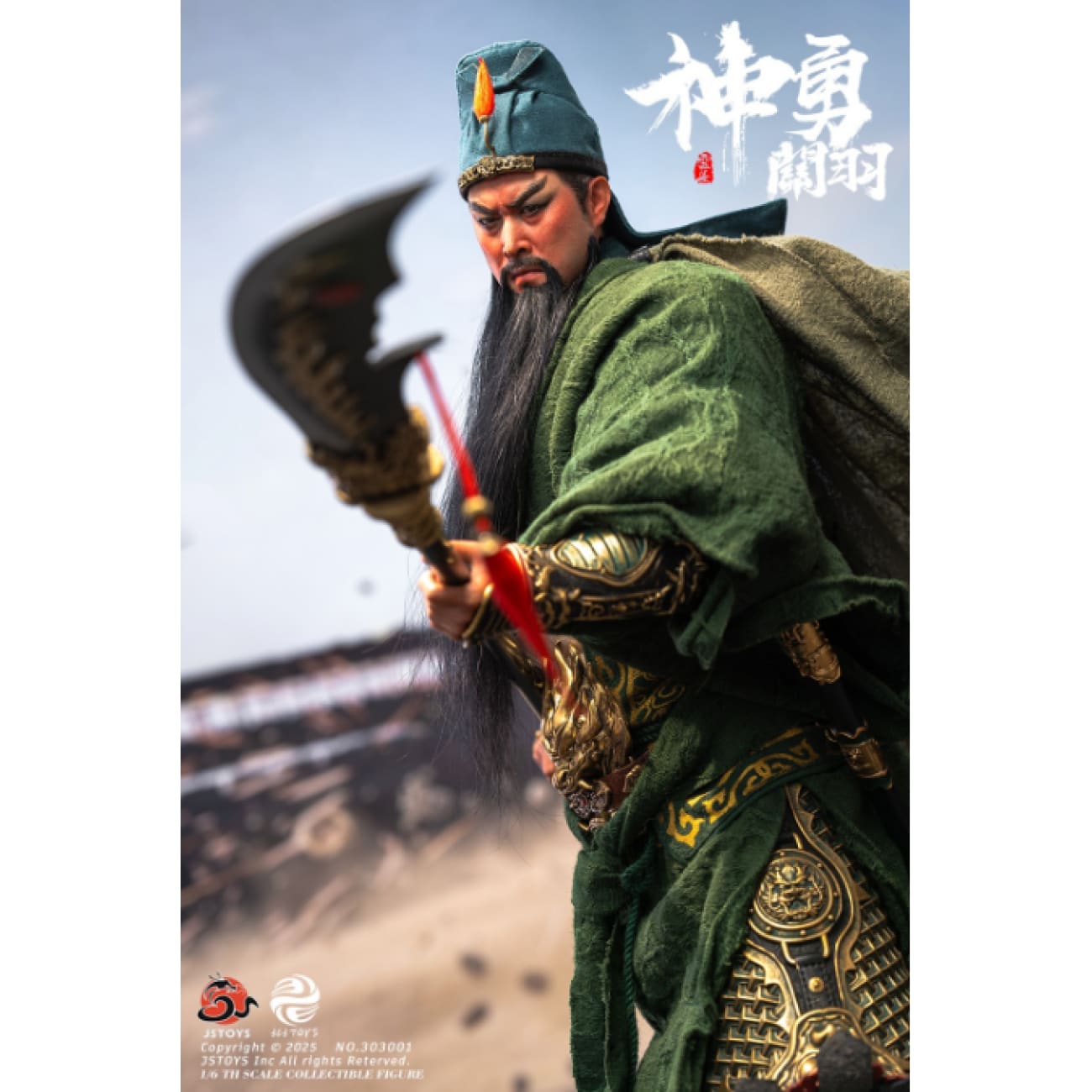 303TOYS x JSTOYS - Mighty Guan Yu Yun Chang [3 Variants]