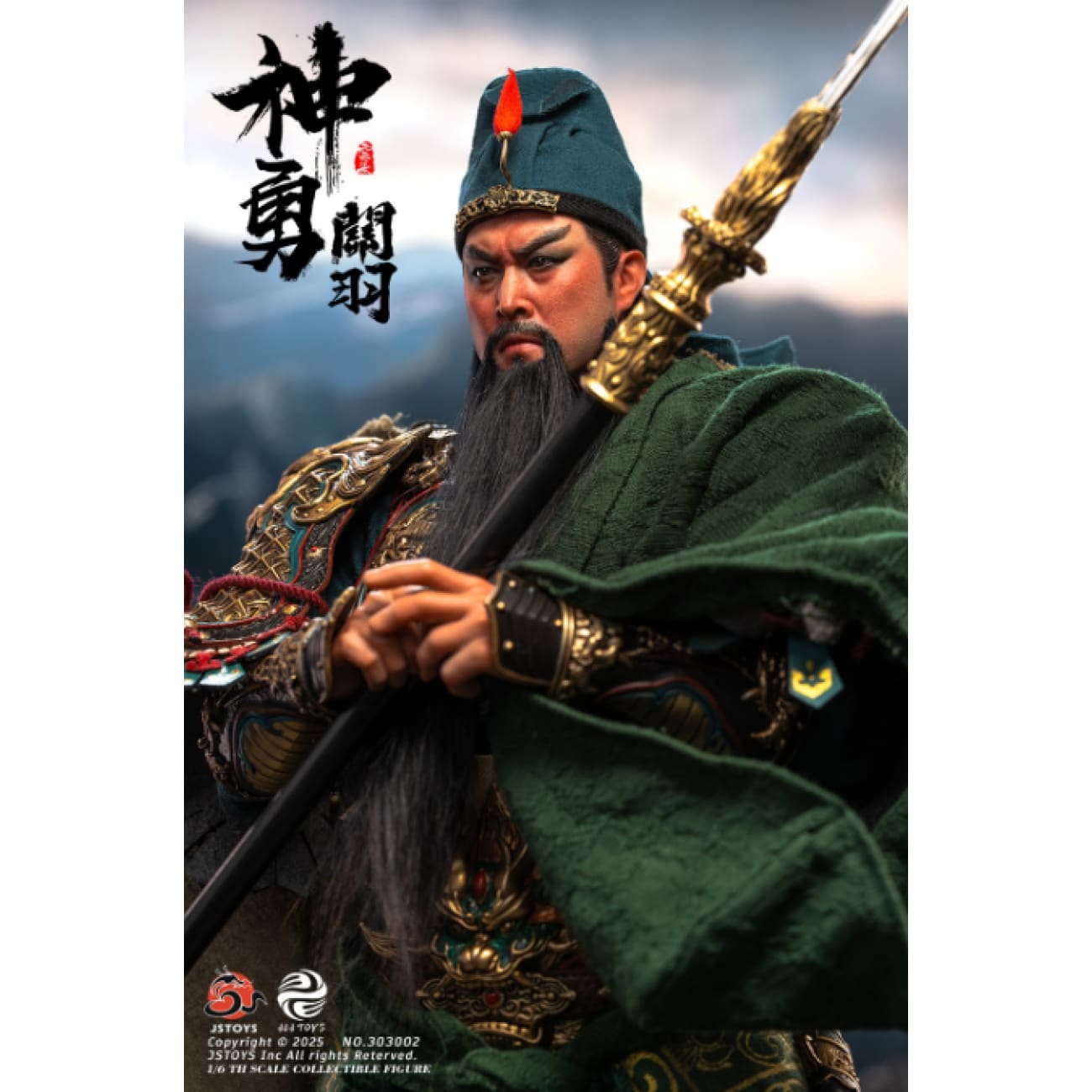 303TOYS x JSTOYS - Mighty Guan Yu Yun Chang [3 Variants]