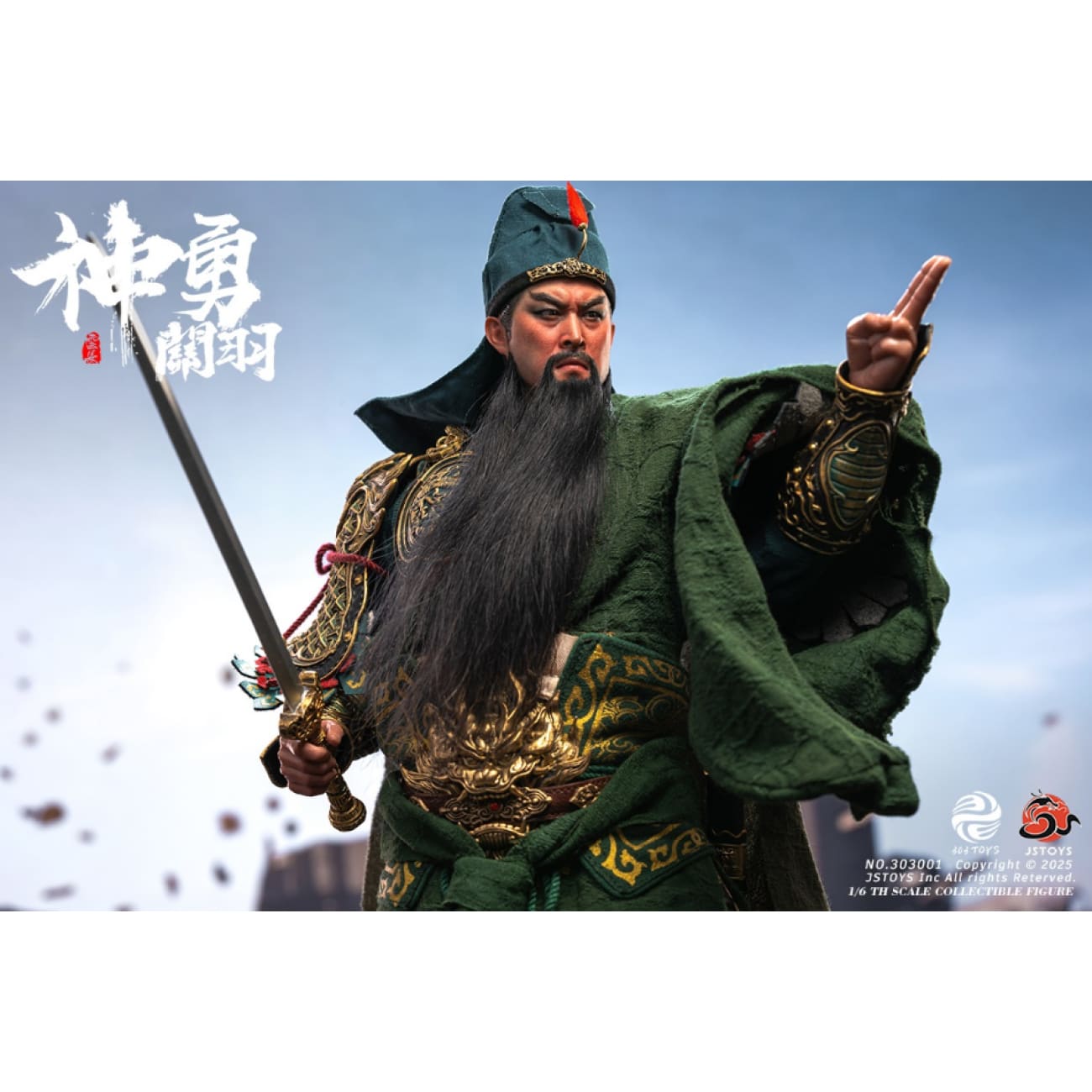 303TOYS x JSTOYS - Mighty Guan Yu Yun Chang [3 Variants]