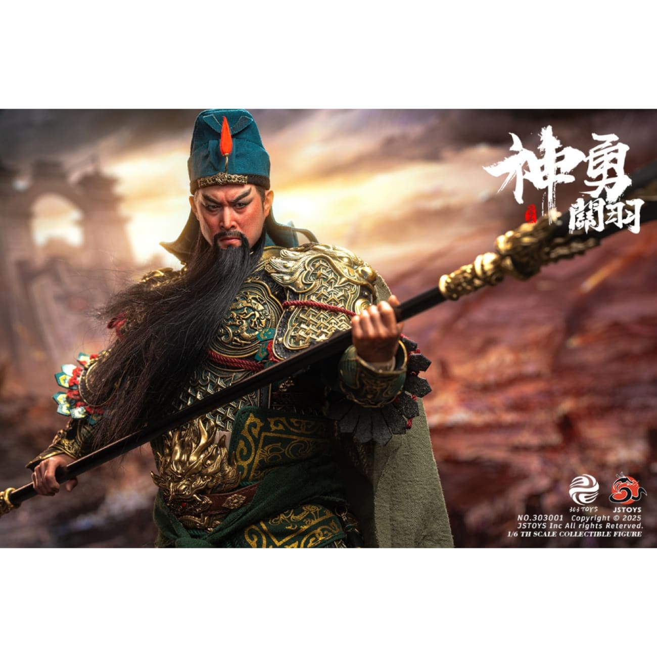 303TOYS x JSTOYS - Mighty Guan Yu Yun Chang [3 Variants]