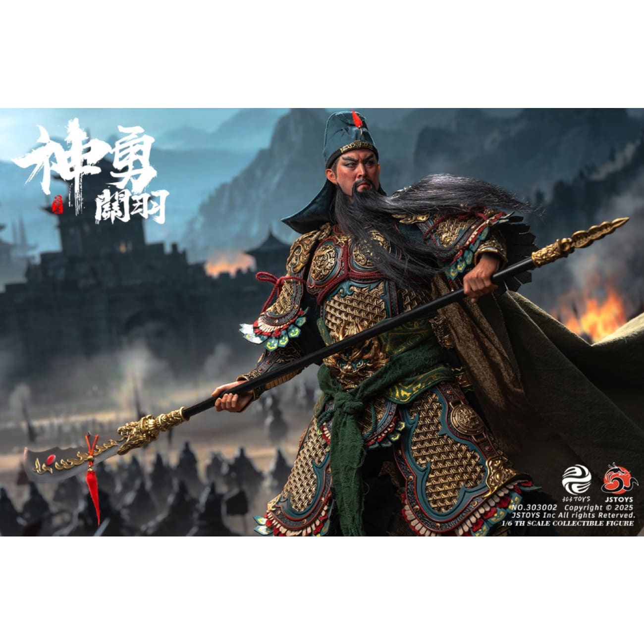 303TOYS x JSTOYS - Mighty Guan Yu Yun Chang [3 Variants]