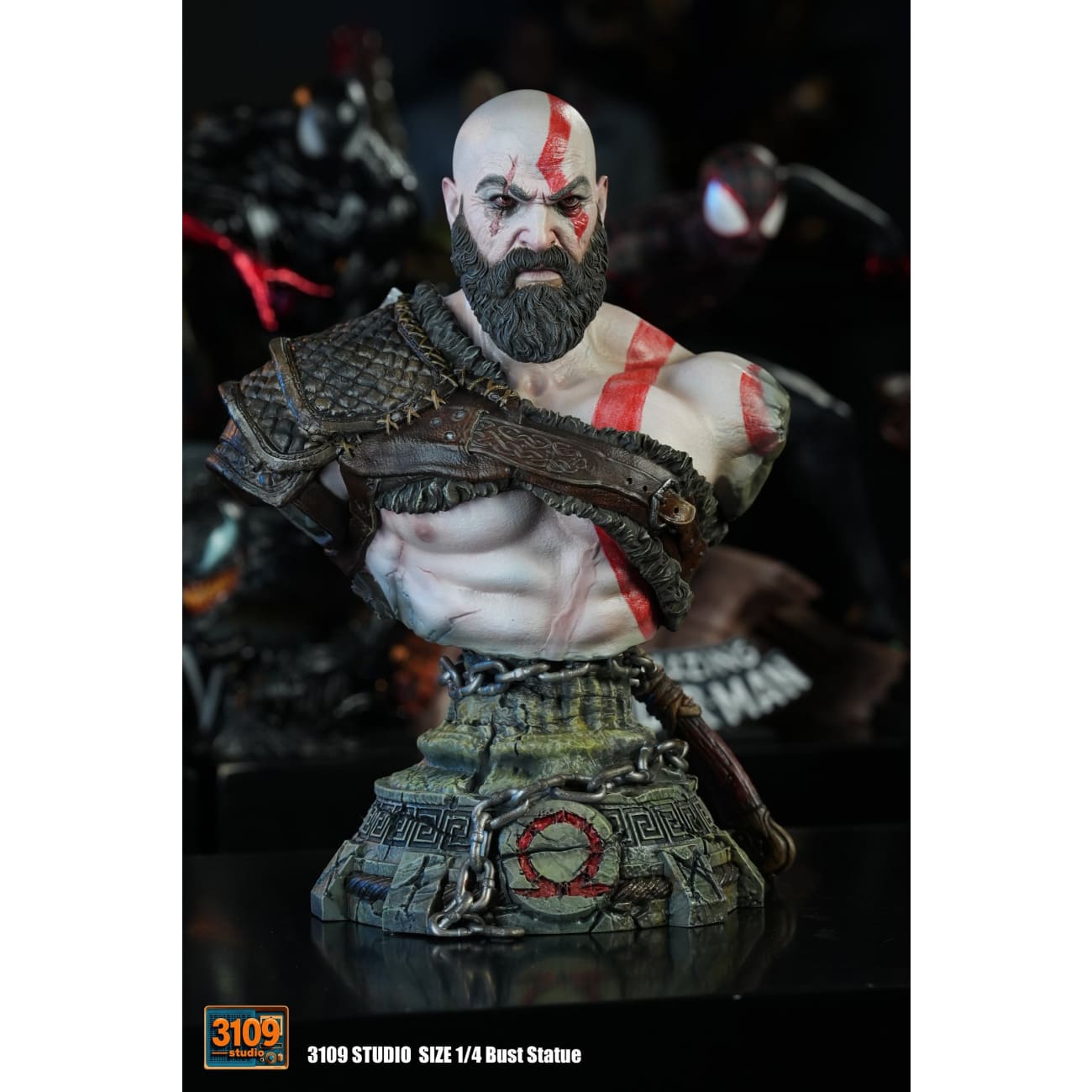 3109 Studio - Kratos Bust