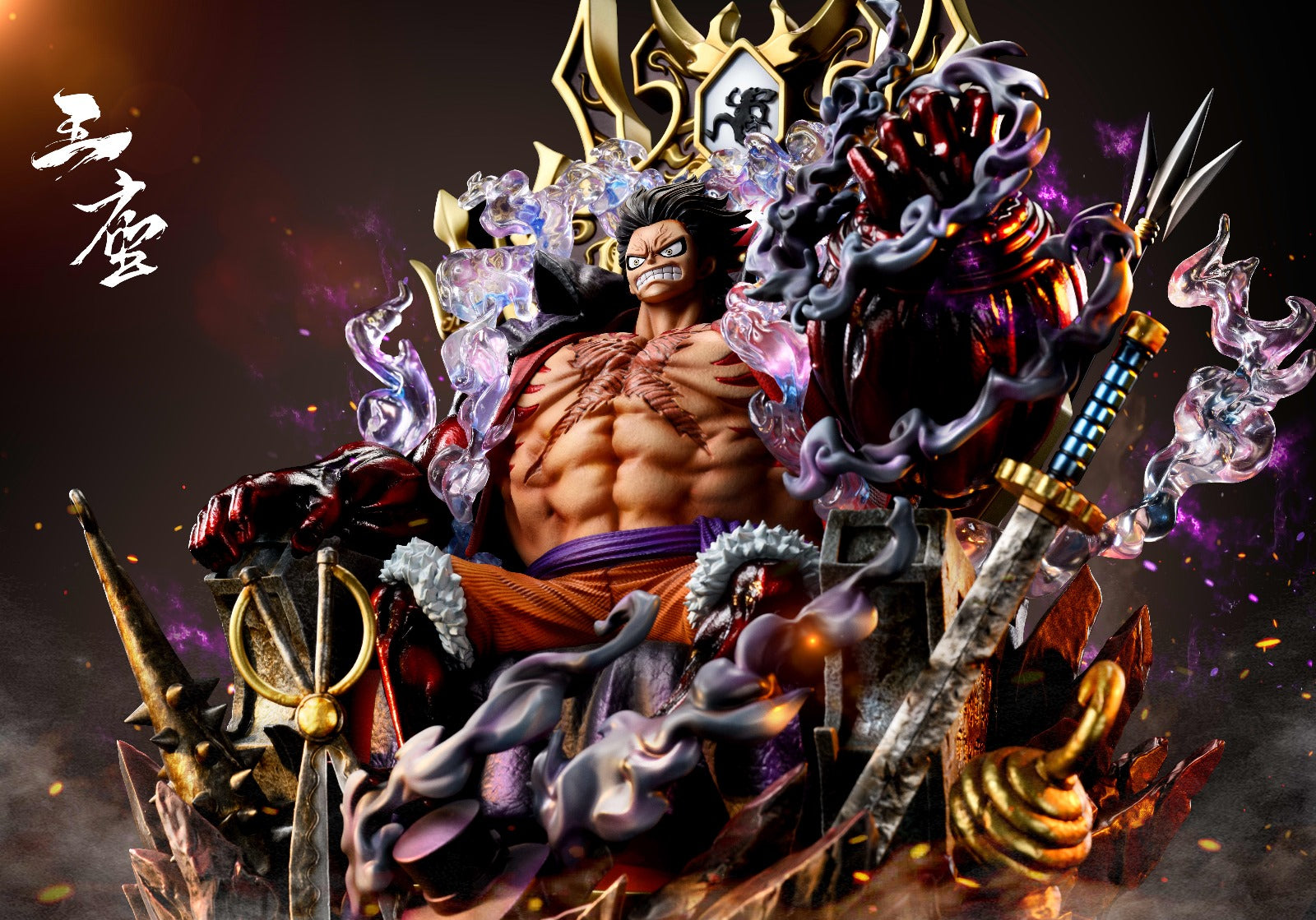 Tian Hui Studio / TH Studio - Crowned Throne Monkey D. Luffy [2 Variants]