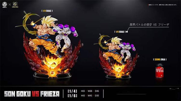 Figure Class Studio x Oracle Studio  - Super Saiyan Son Goku vs Frieza [2 Variants]