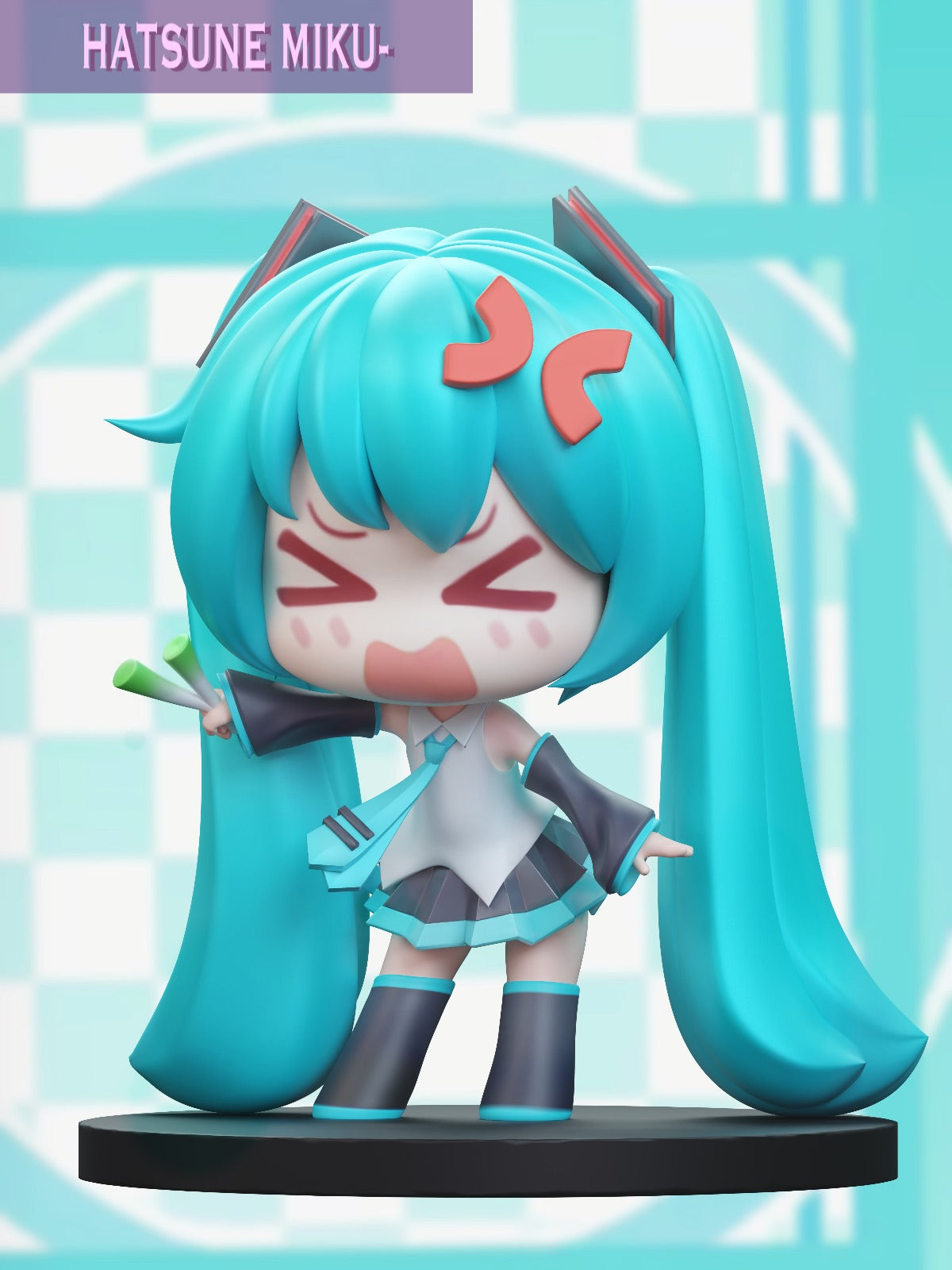 Chao She Studio - Angry Hatsune Miku Chibi Ver.