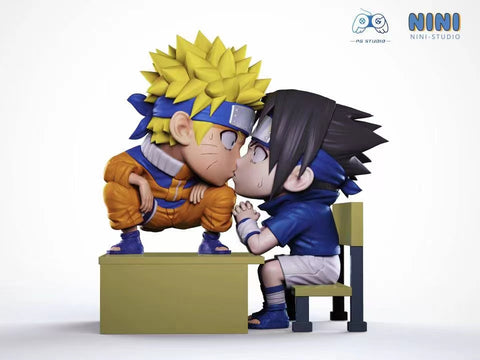 NiNi Studio x PG Studio - Kissing Naruto Uzumaki & Sasuke Uchiha