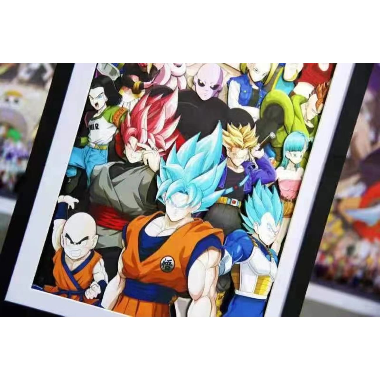 3d Art - Dragonball Art Frame [small/ Large]
