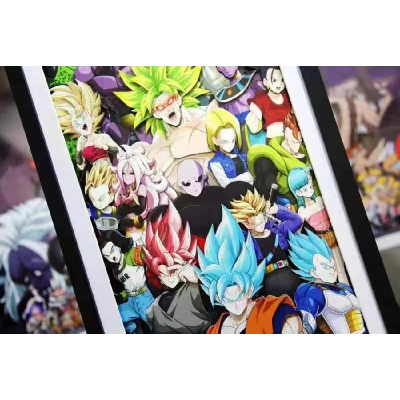 3d Art - Dragonball Art Frame [small/ Large]
