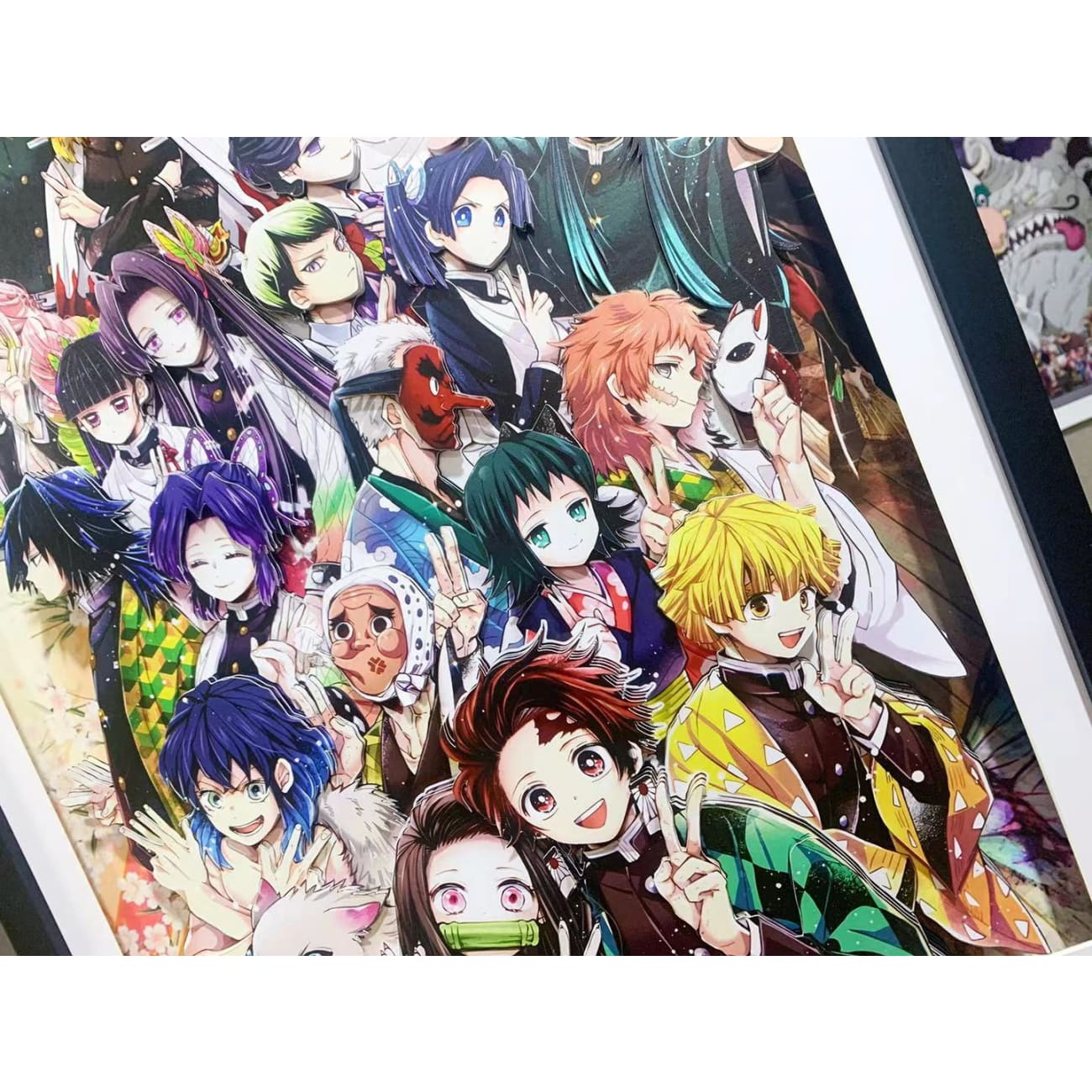 3D Art Frame - Demon slayer Poster frame