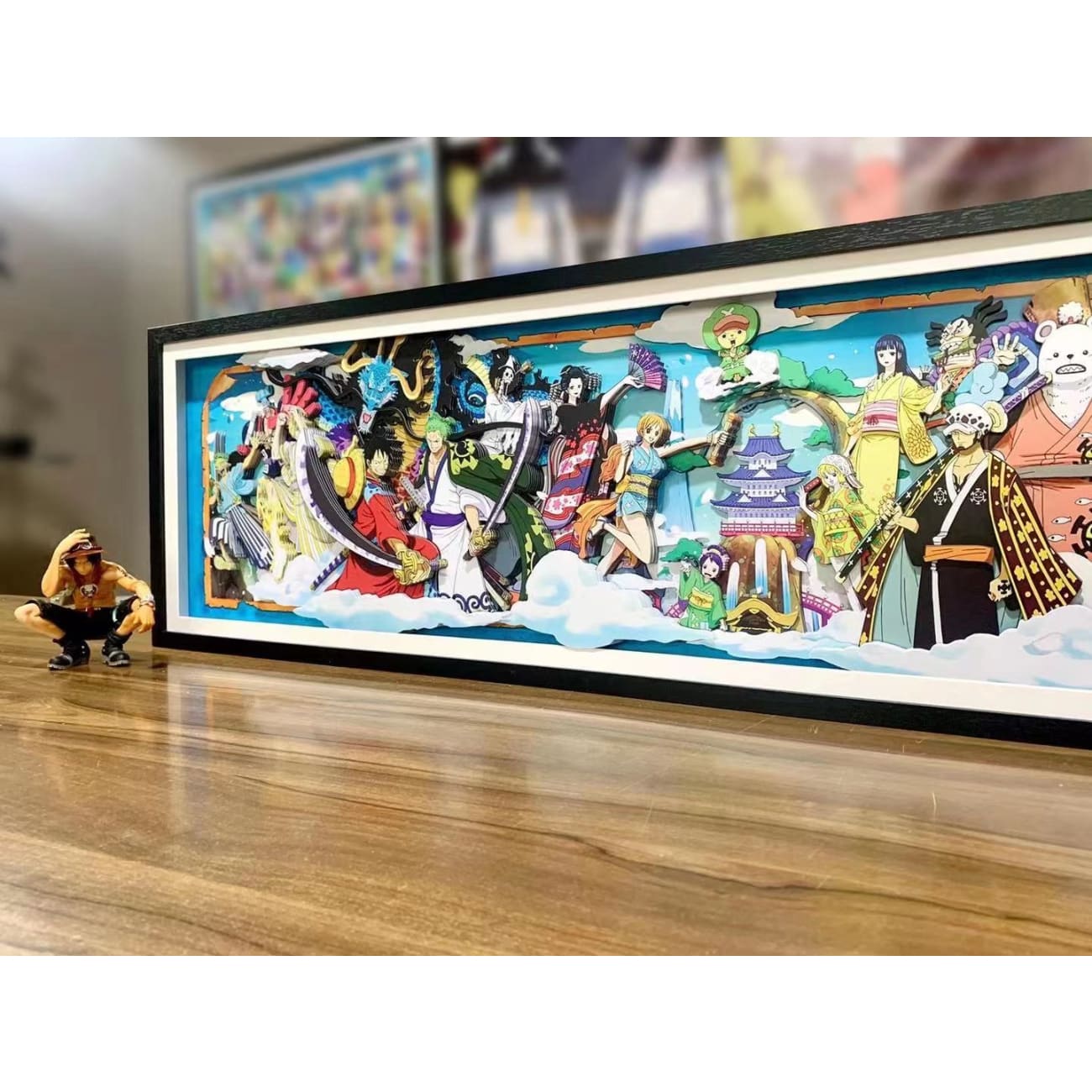3D art frame - One Piece 3D Art Frame poster frame