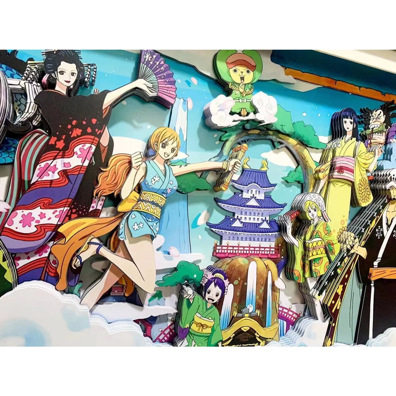 3D art frame - One Piece 3D Art Frame poster frame