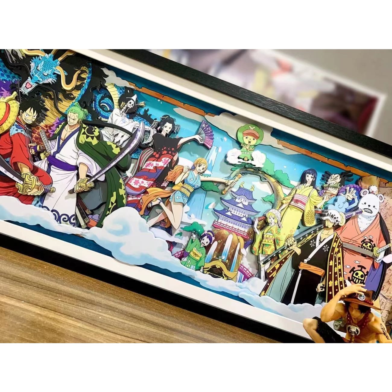 3D art frame - One Piece 3D Art Frame poster frame