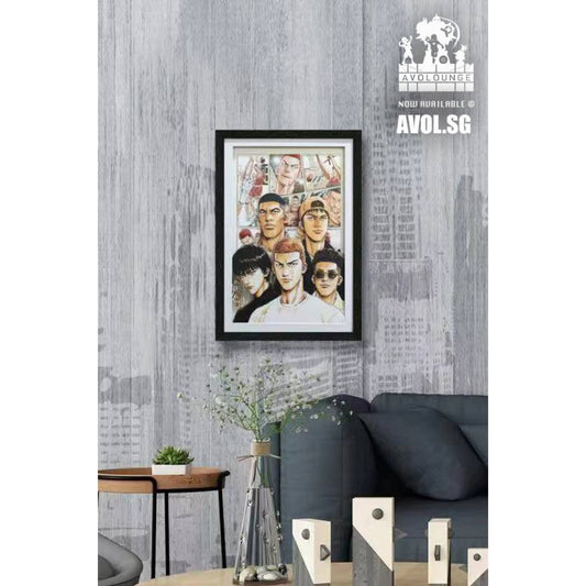 3D Art Frame - Slam Dunk Art Frame [3 variants]