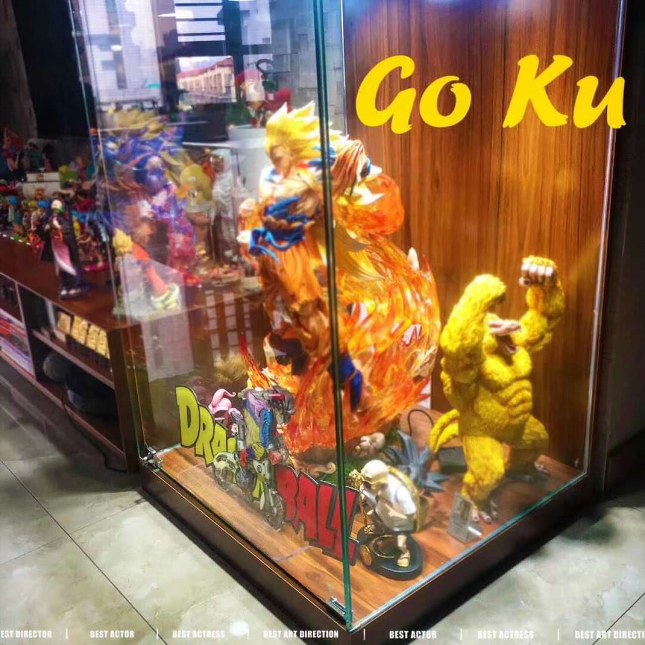 3D Studio - DragonBall Logo Stand