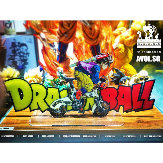 3D Studio - DragonBall Logo Stand