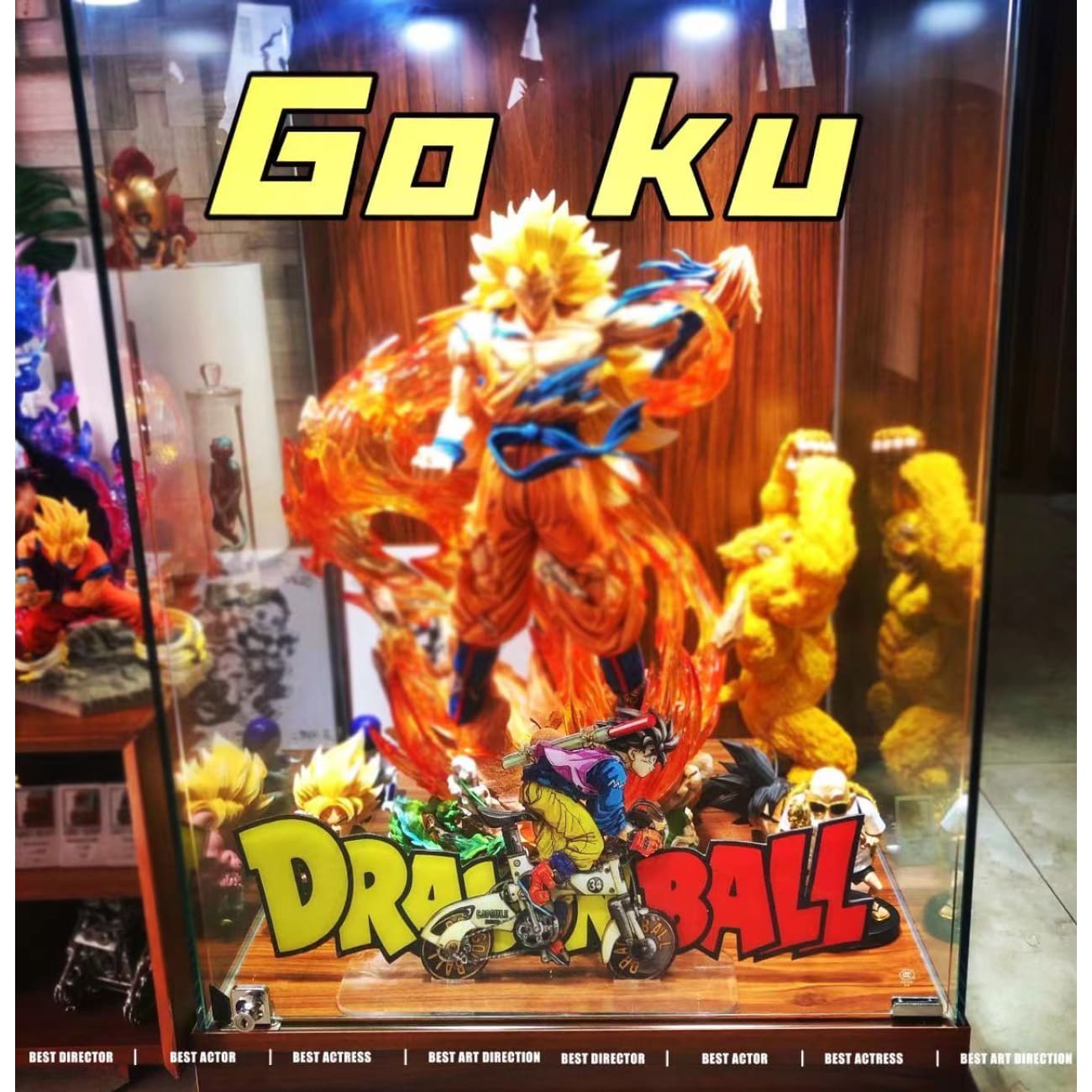 3D Studio - DragonBall Logo Stand