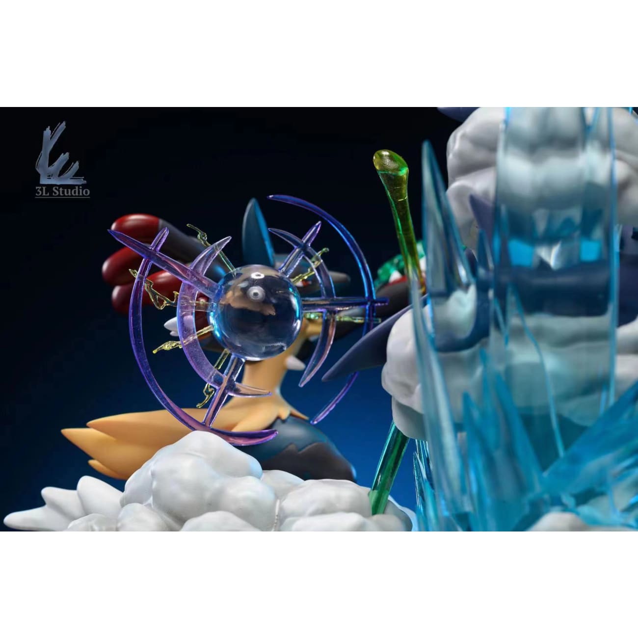 3l Studio - Mega Lucario Vs Garchomp - Pre-order