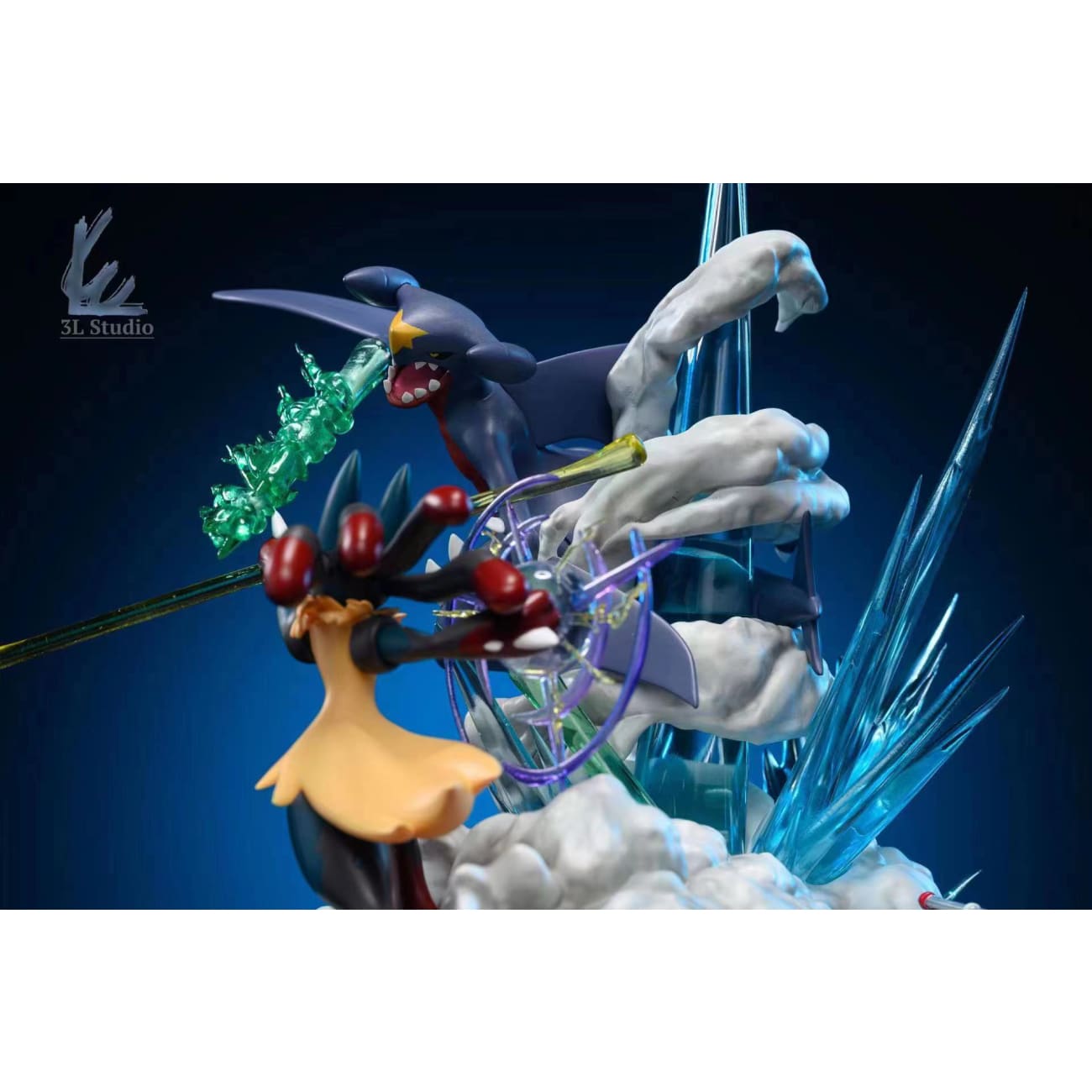 3L Studio - Mega Lucario VS Garchomp 