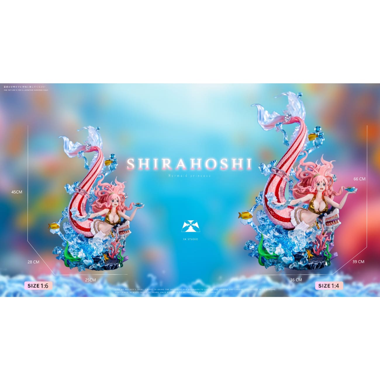 3X Studio - Shirahoshi [4 Variants]