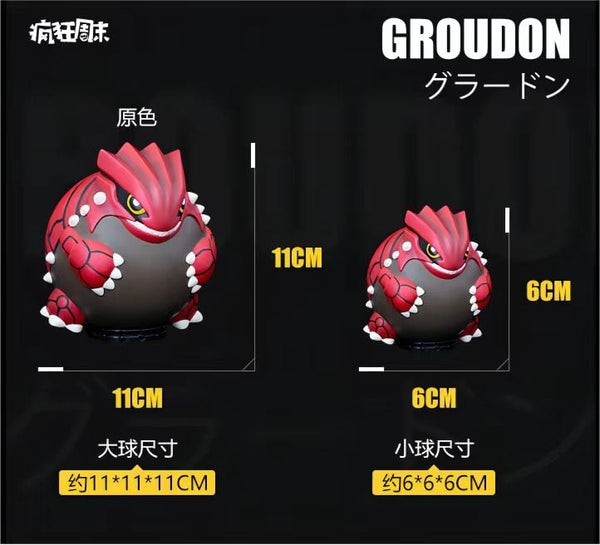 Feng Kuang Zhou Mo Studio - Groudon VS Kyogre [16 Variants]