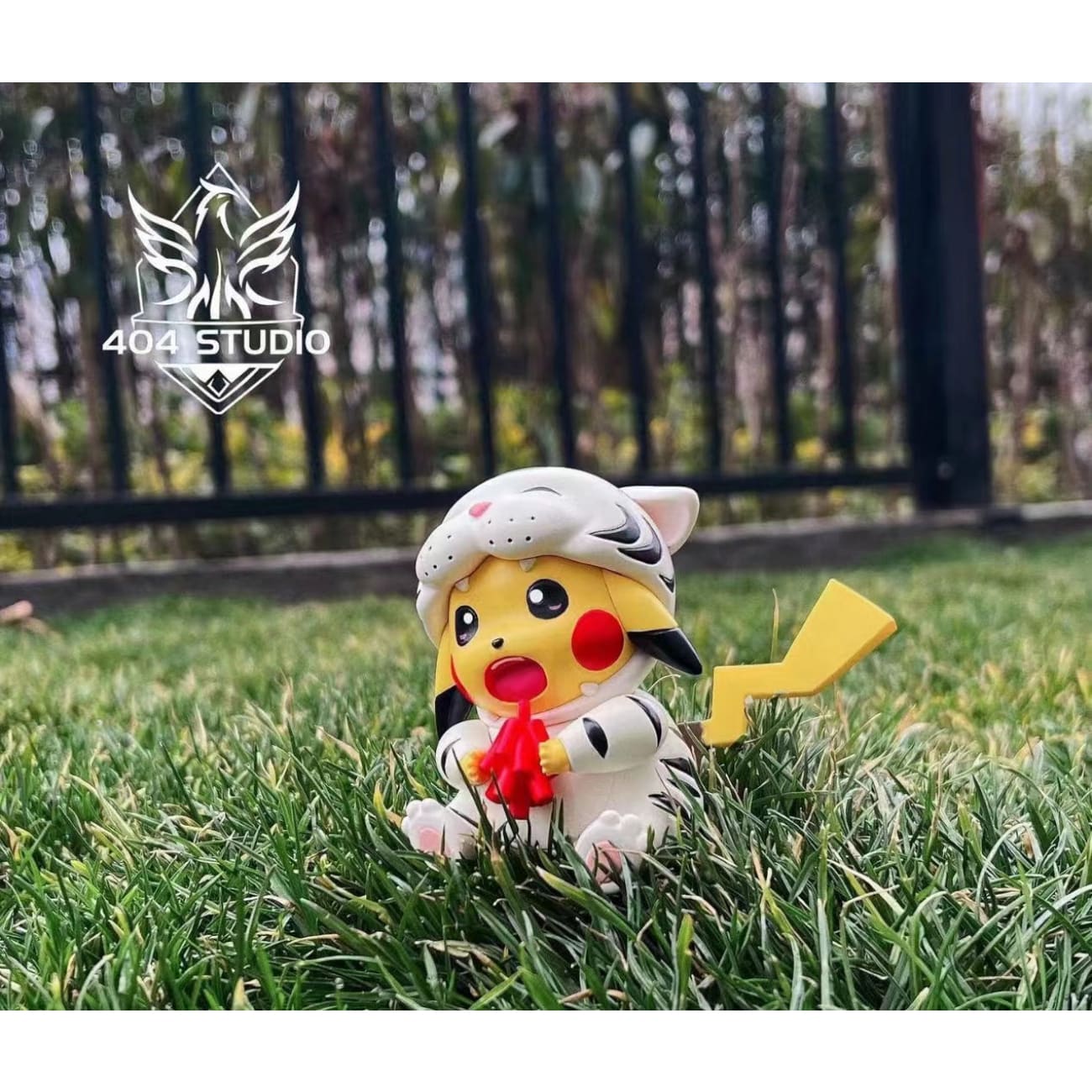 404 Studio - Tiger Pikachu [White/ Original]  