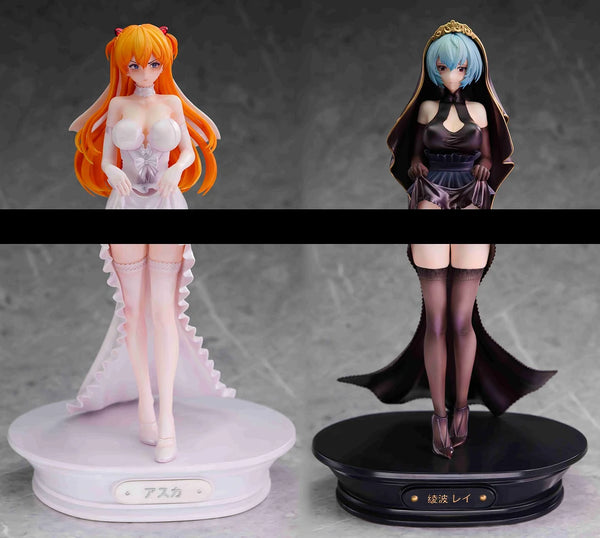 Dolphin Studio - Asuka Langley Soryu / Rei Ayanami Wedding Dress Ver. [Cast Off]