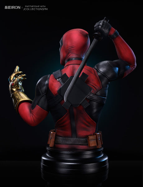 Pin Jiang Iron Studio - Deadpool Bust [MQ060][2 Variants]