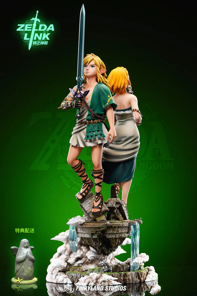 Temple of Time Link & Princess Zelda - The Legend of Zelda Resin Statue -  FairyLand Studios