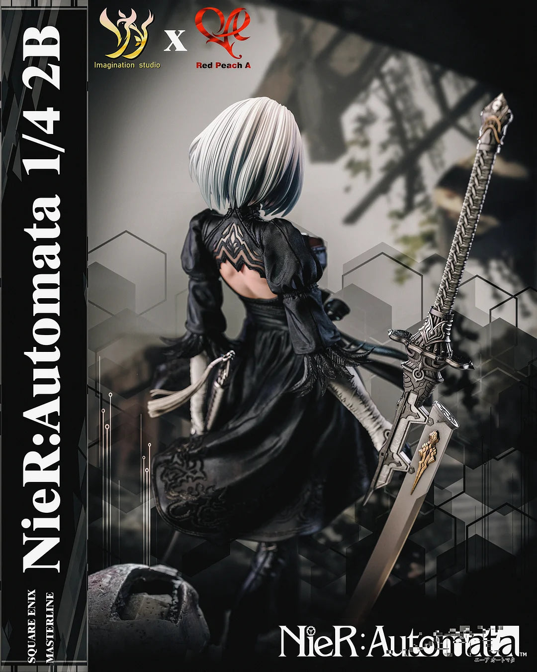 Imagination Studio / YY Studio x Red Peach A Studio - YoRHa No.2 Type B / 2B [3 Variants]