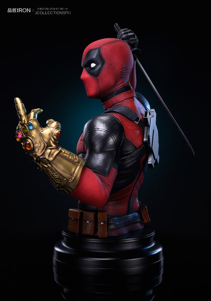 Pin Jiang Iron Studio - Deadpool Bust [MQ060][2 Variants]