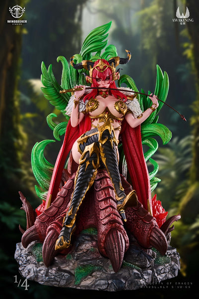 Windseeker Studio x Awakening Studio - Red Dragon Queen Alexstrasza