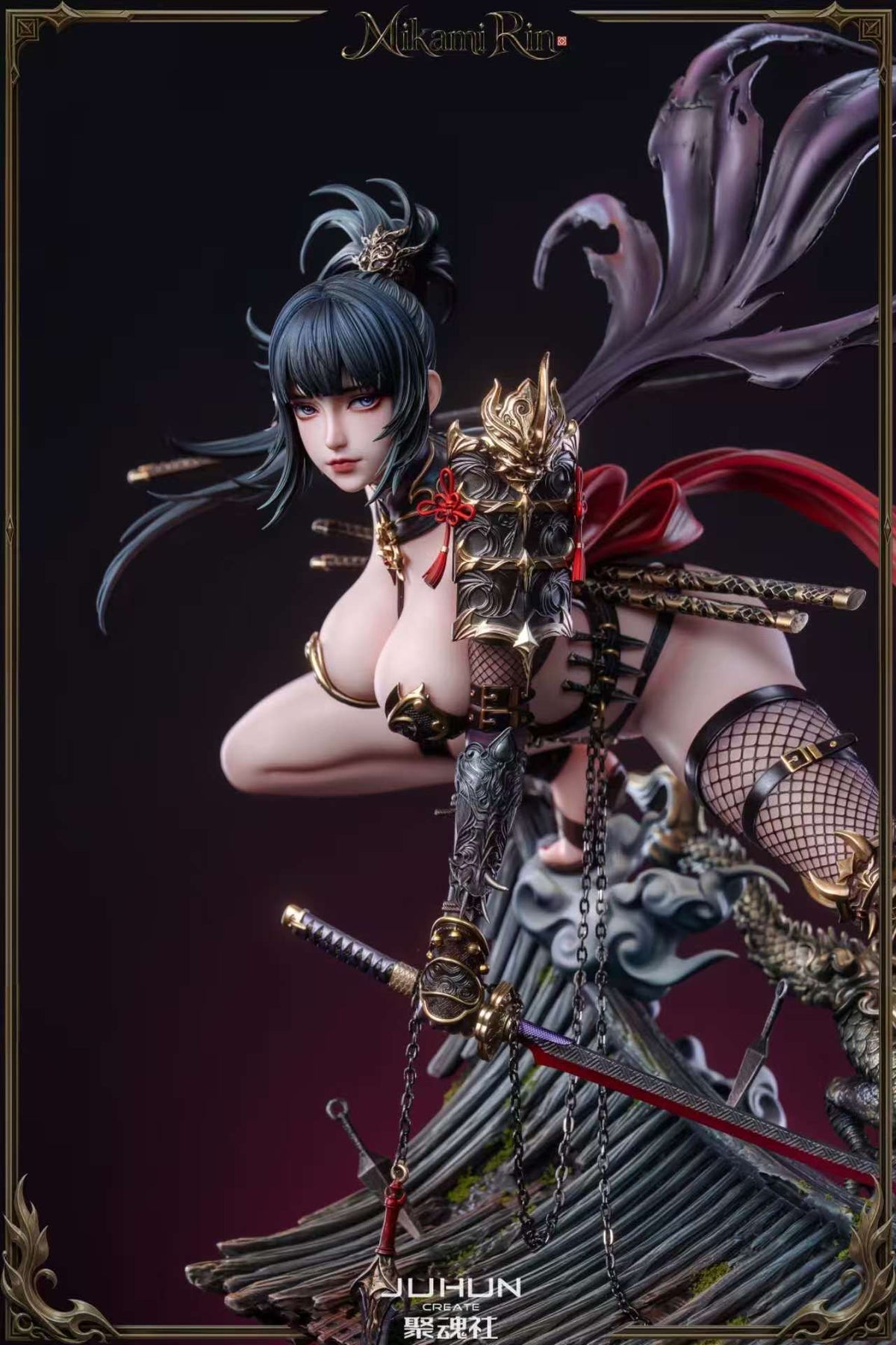 JuHun Create Studio - Kunoichi - Mikami Rin 1/4 Scale Statue [2 Variants]
