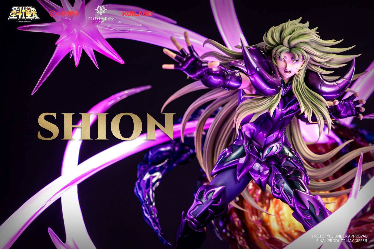 Zodiakos Studio x Masami Kurumada - Aries Shion [Licensed][3 Variants]