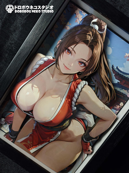 Dorobou Neko Studio - Mai Shiranui 2.0 3D Poster Frame [DSMG-110]