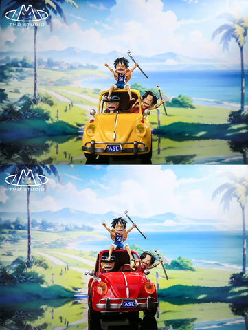 Toy's My Dream Studio / TMD Studio - ASL Brothers Portgas D. Ace & Sabo & Monkey D. Luffy [2 Variants]