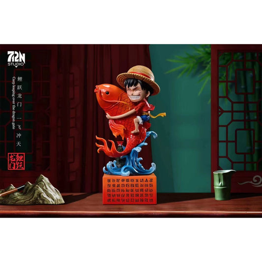 712N Studio - Monkey D Luffy With Koi Fish