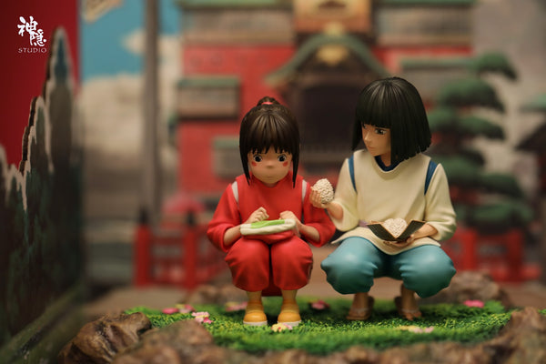 Shen Yin Studio - Chihiro Ogino & Haku with Onigiri