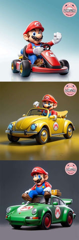 Huan Wu Gong She Studio - Mario Buy Car [3 Variants]