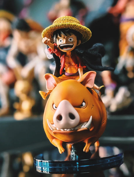 Straw Hat Studio - Pig Riding & Monkey D. Luffy [2 Variants]