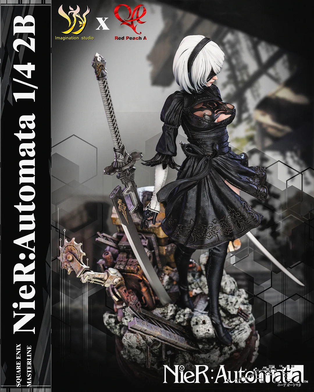 Imagination Studio / YY Studio x Red Peach A Studio - YoRHa No.2 Type B / 2B [3 Variants]