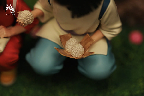 Shen Yin Studio - Chihiro Ogino & Haku with Onigiri