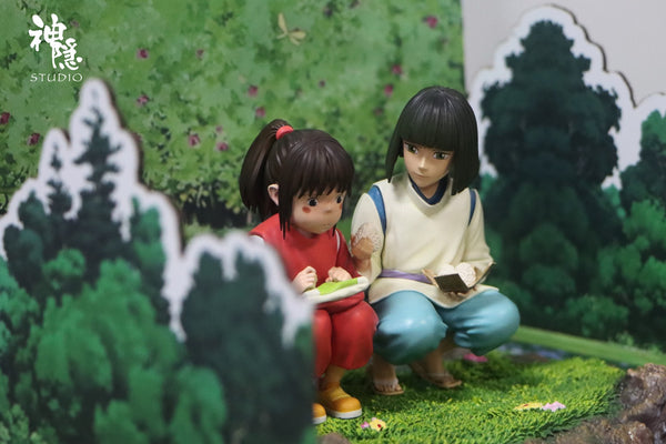 Shen Yin Studio - Chihiro Ogino & Haku with Onigiri