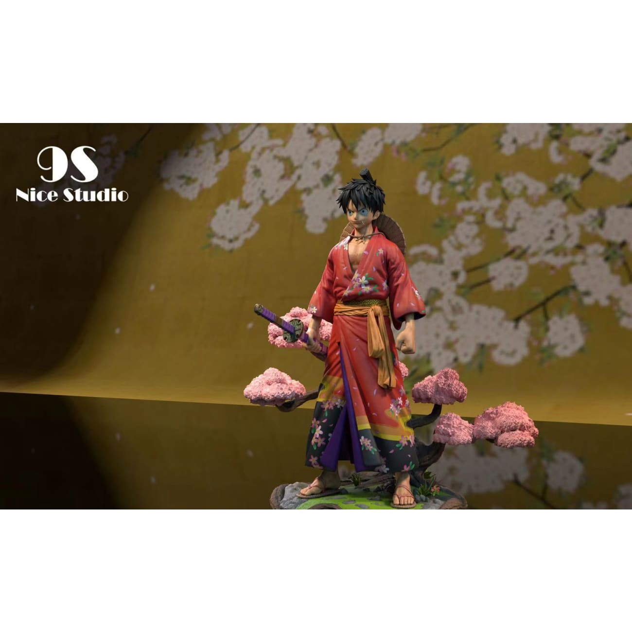  9S Studio - Wano Country Series Luffy [1/6 scale and 1/4 scale]