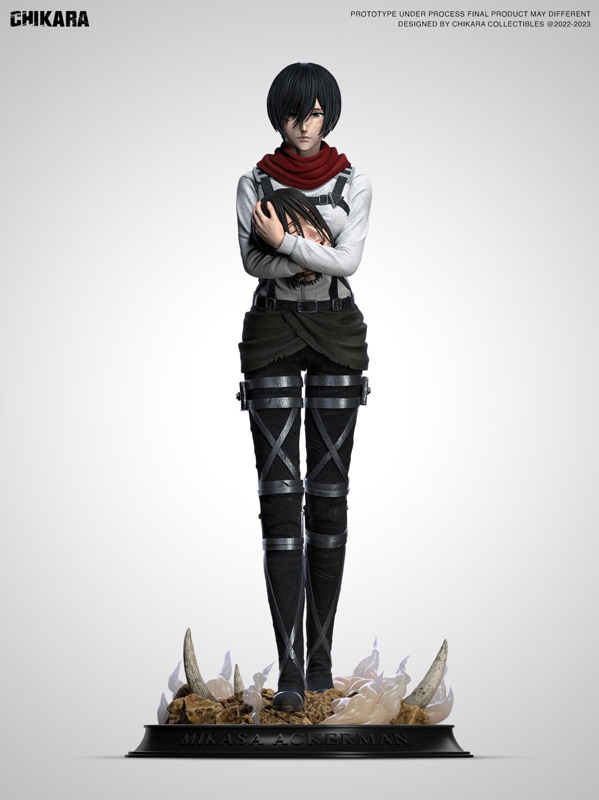 Chikara Studio - Mikasa Ackerman Goodbye Eren Jaeger [4 Variants]