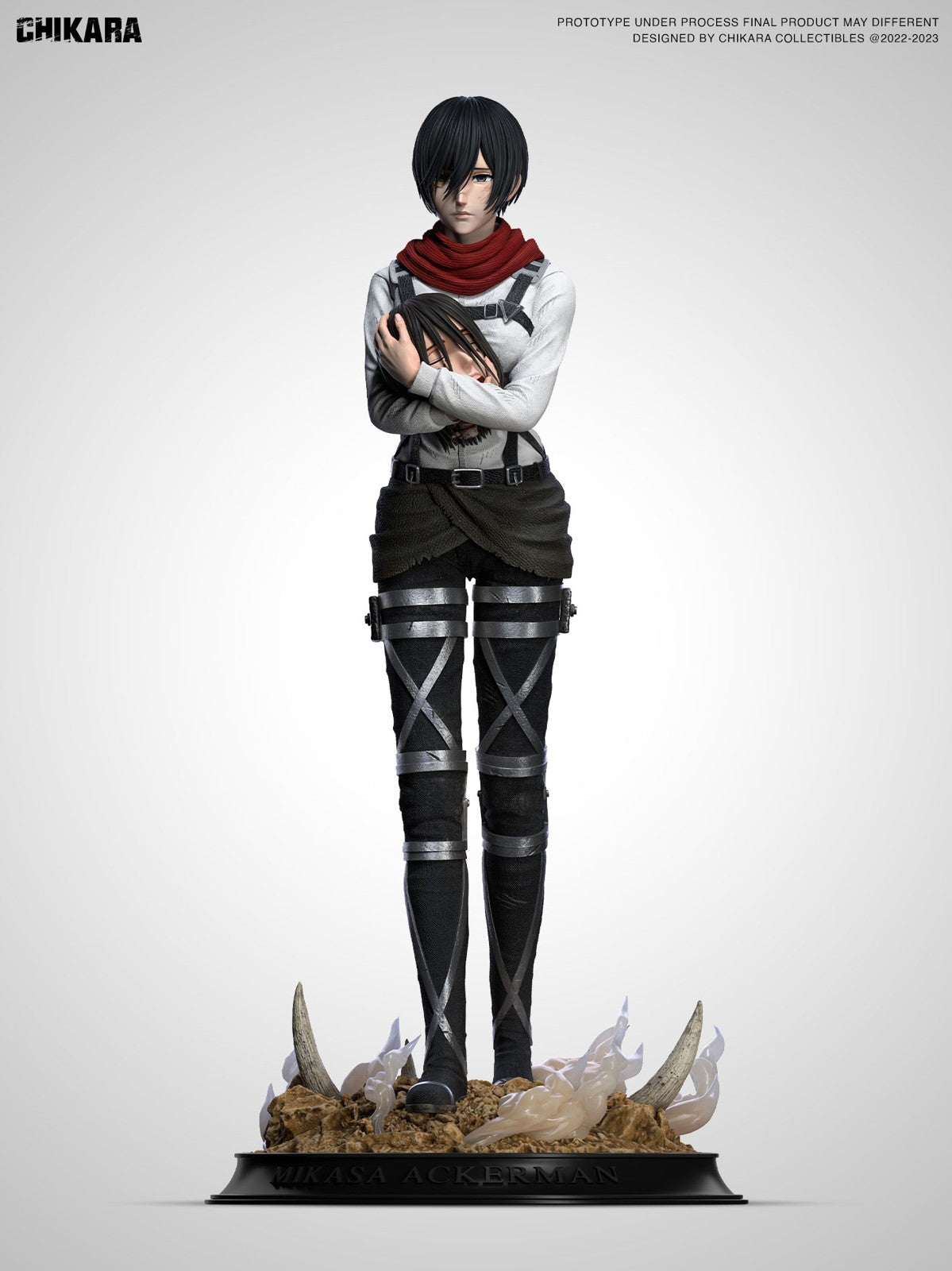 Chikara Studio - Mikasa Ackerman Goodbye Eren Jaeger [4 Variants]