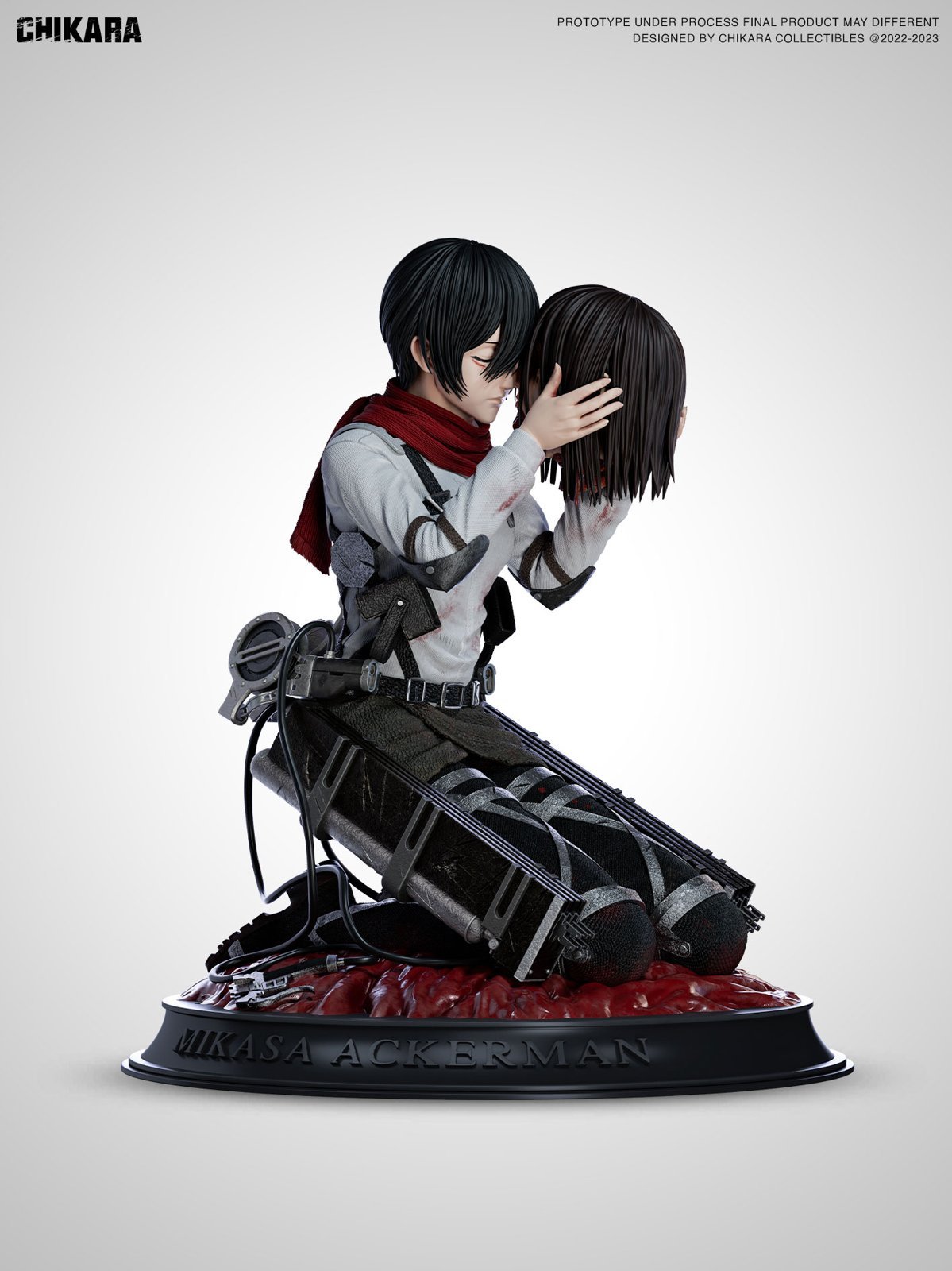 Chikara Studio - Mikasa Ackerman Goodbye Eren Jaeger [4 Variants]
